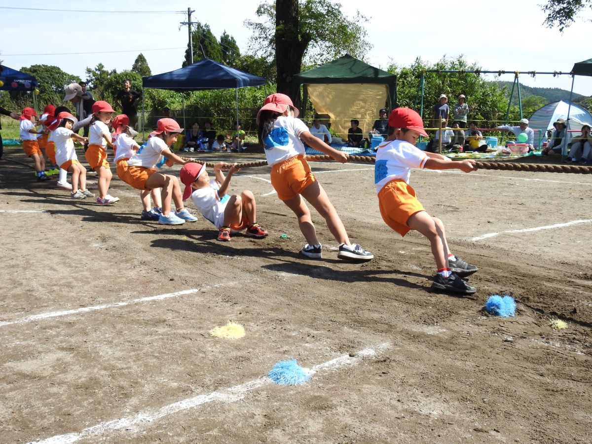 運動会綱引き