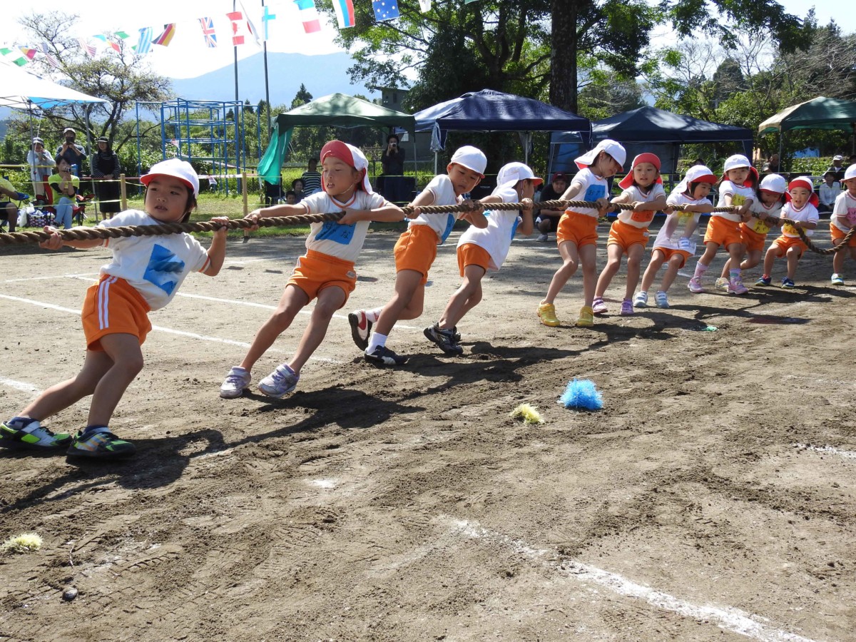 運動会綱引き